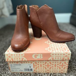 Gianni Bini Leather Booties